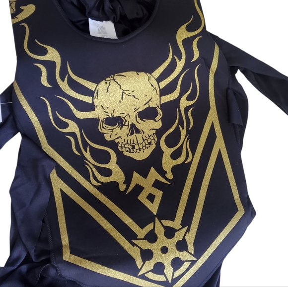 NWT Skull Ninja  Fun World Boy's Halloween Costume Size S (6/7) - Picture 7 of 13